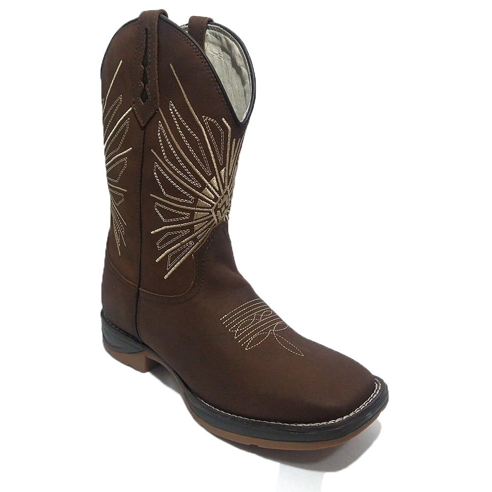 Bota Texana Masculina Sola Jump