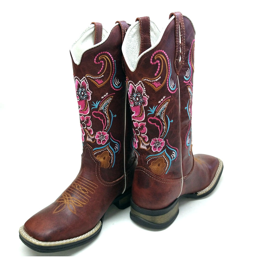 bota texana bordada