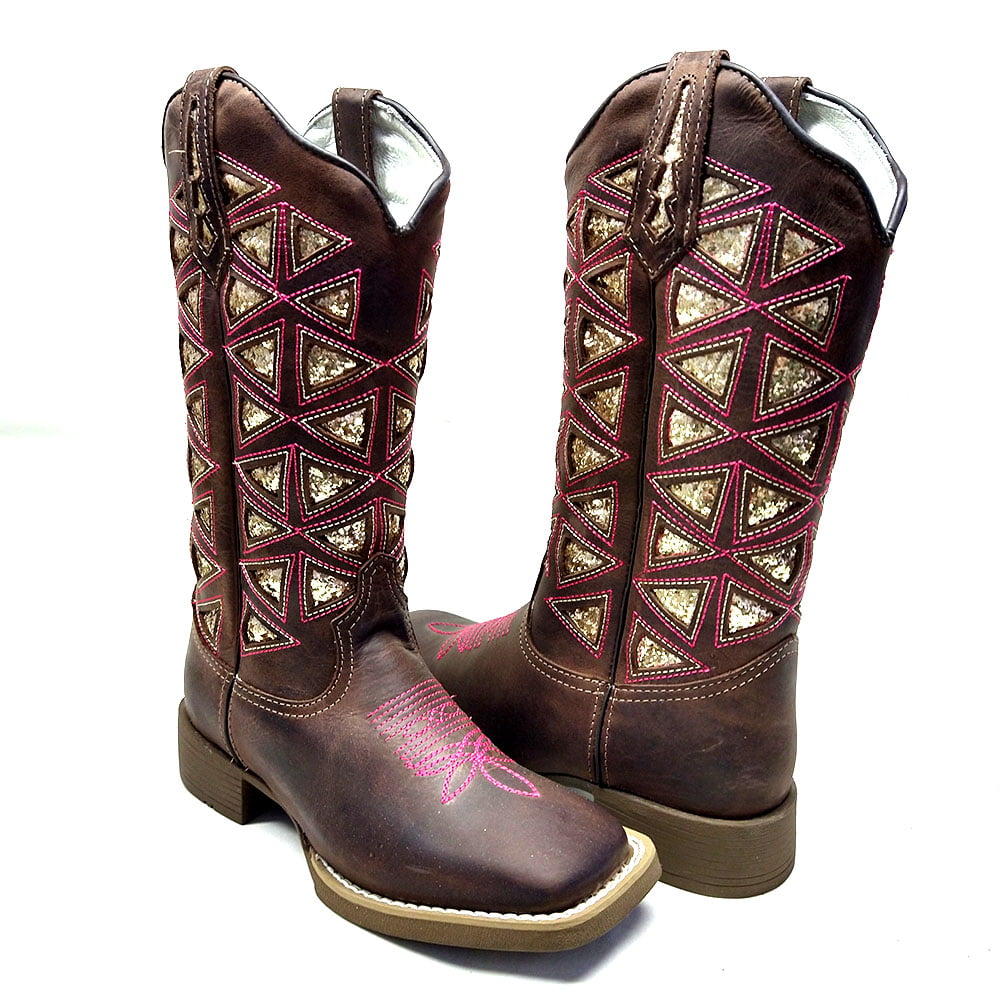 bota texana com brilho