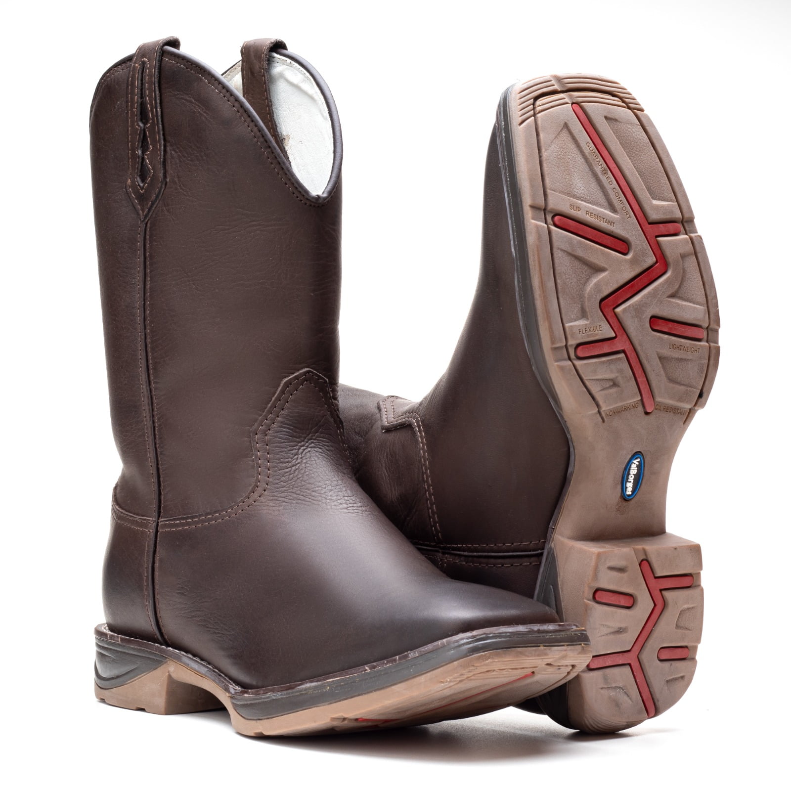 Bota Texana Country Masculina Caf Sola Jump