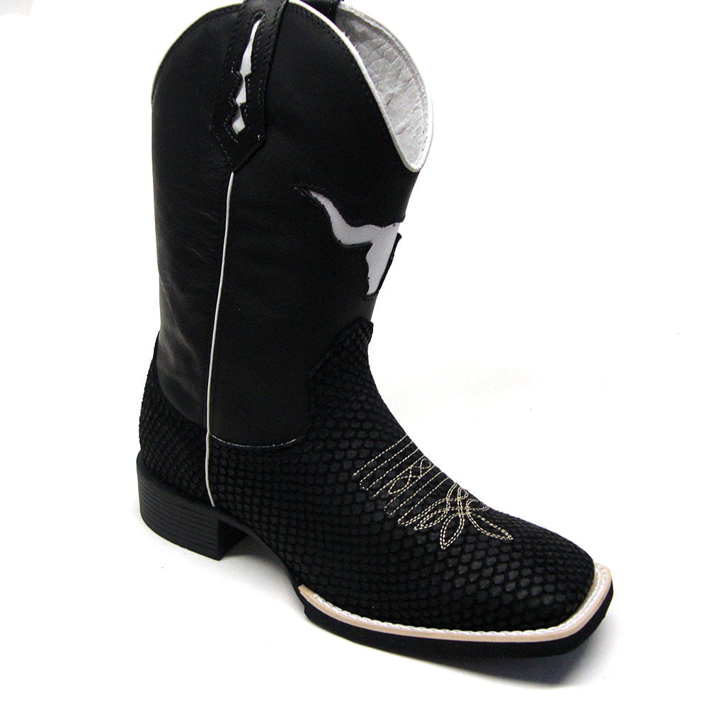 Bota Texana Country Masculina Naja Black