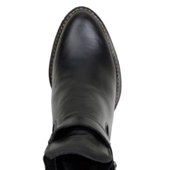 Bota Texana Cano Curto Preta