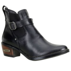 Bota Texana Cano Curto Preta