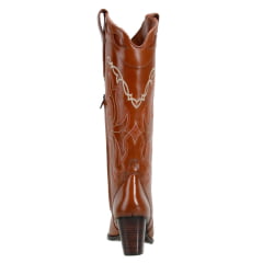 Bota Texana Country Feminina Caramelo