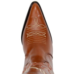 Bota Texana Country Feminina Caramelo