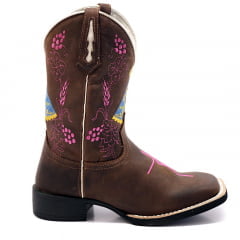 Bota Texana Country Feminina Nossa Senhora  Fé 