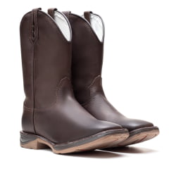 Bota Texana Country Masculina Café Sola Jump