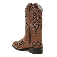 Bota Texana Feminina em Couro Premium  Ver Produto