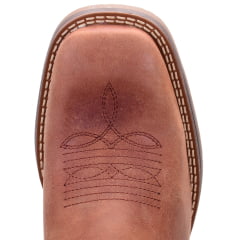 Bota Texana Masculina em Couro Solado Jump Bandeira