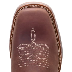 Bota Texana Masculina em Couro Solado Jump