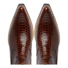BOTINA/BOTA CANO CURTO COUNTRY MASCULINA MARROM