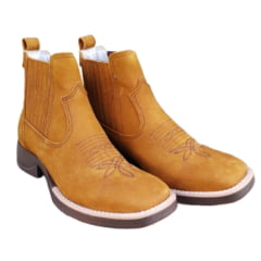 Botina Country Masculina Couro Legítimo Talpe