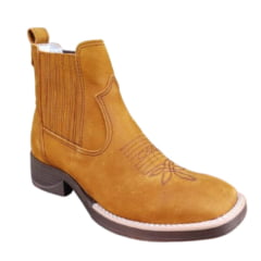 Botina Country Masculina Couro Legítimo Talpe