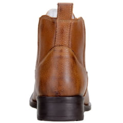 Botina Texana Cano Curto Masculina Castor