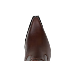Botina Texana Masculina Café