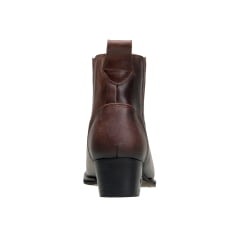 Botina Texana Masculina Café