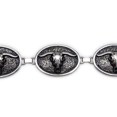 Cinto Feminino Todo Em Metal Cav. De Boi Capelli Boots Cinto Feminino Todo Em Metal Cav. De Boi Capelli Boots