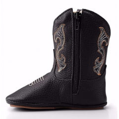 Bota Infantil Country Preta